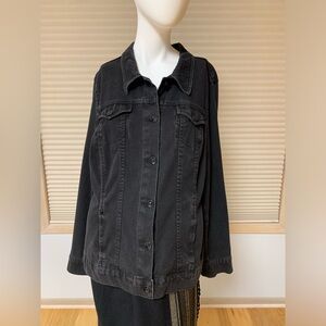Gloria Vanderbilt Women’s Size L Black Jacket
